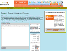 Tablet Screenshot of cmsmatrix.org